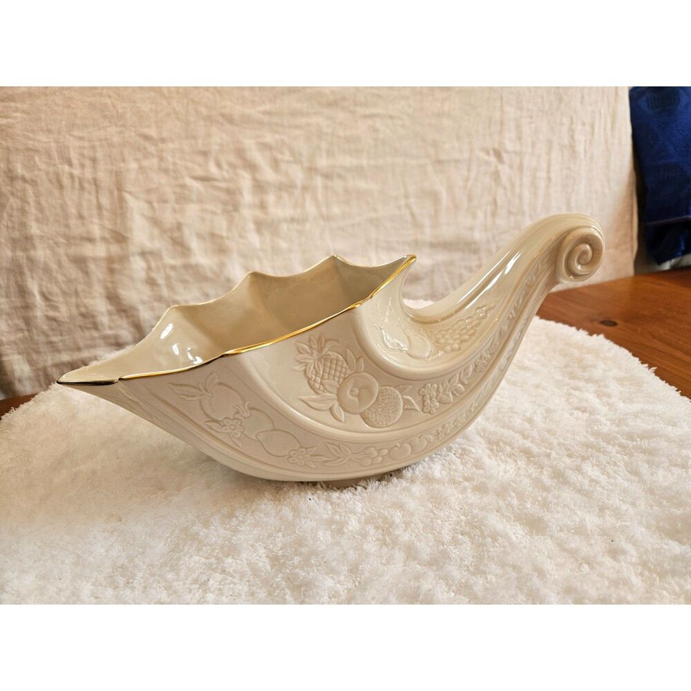 LENNOX Fine China Cornucopia Fruits of Life Collectible Discontinued